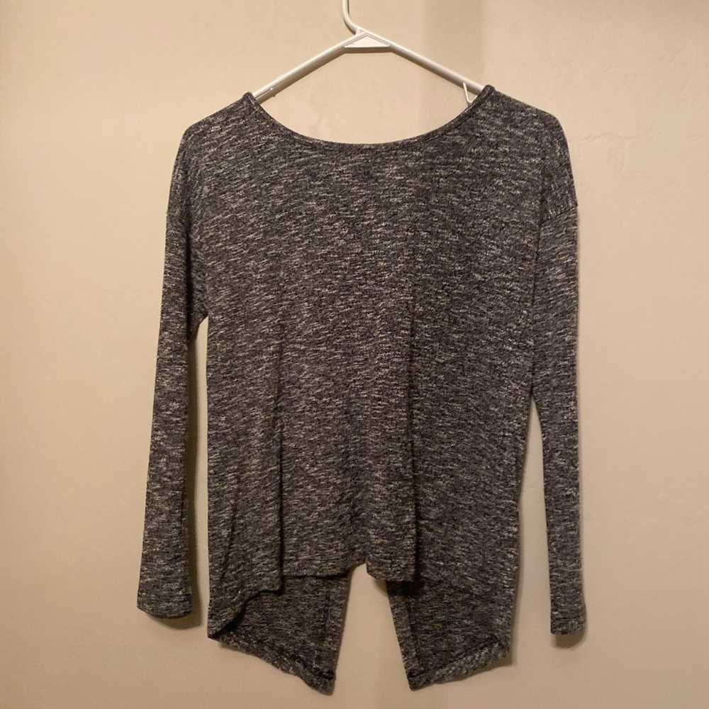 Charcoal gray long sleeve
